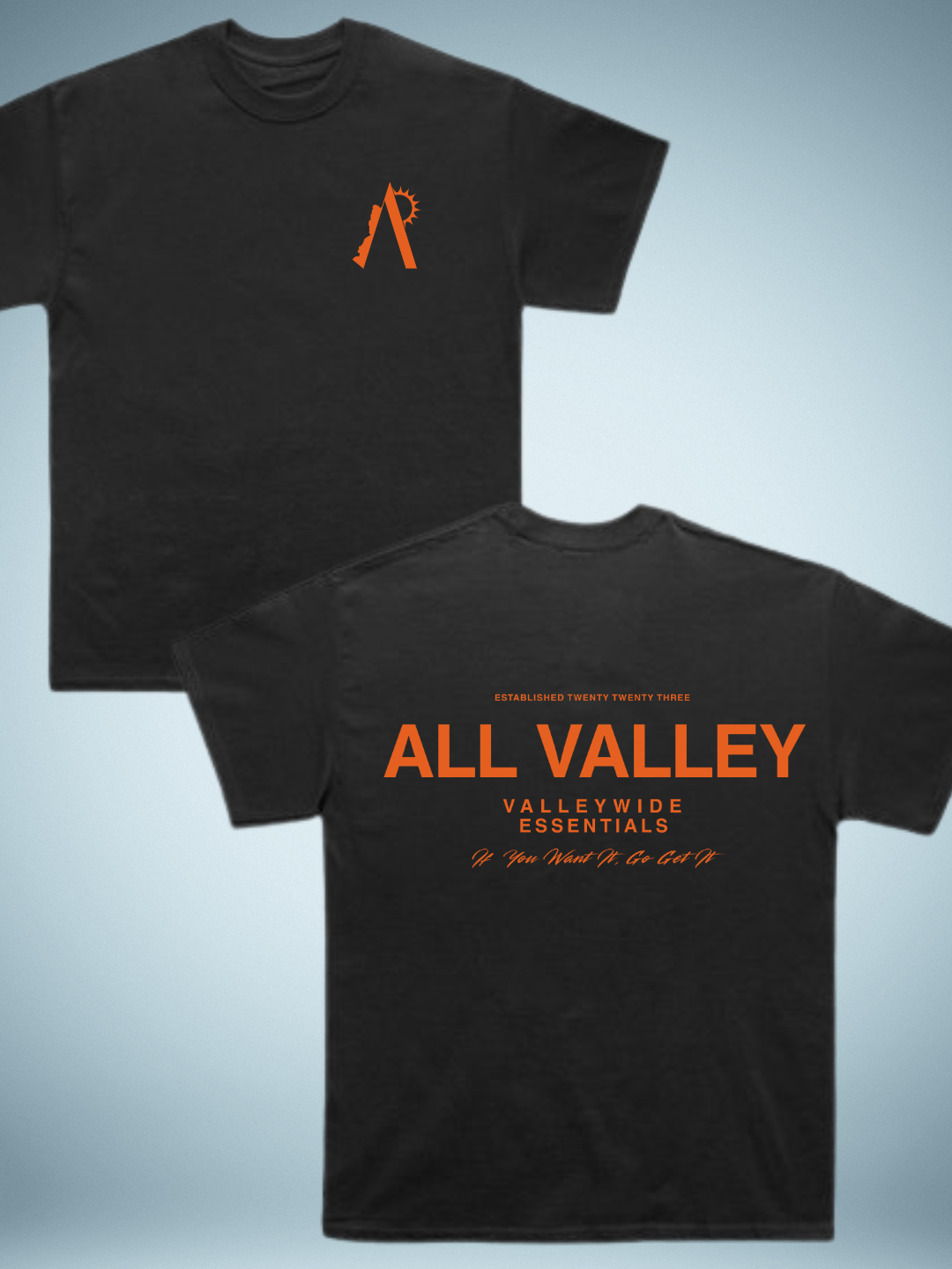 TEES - ESSENTI4LS (BLACK)