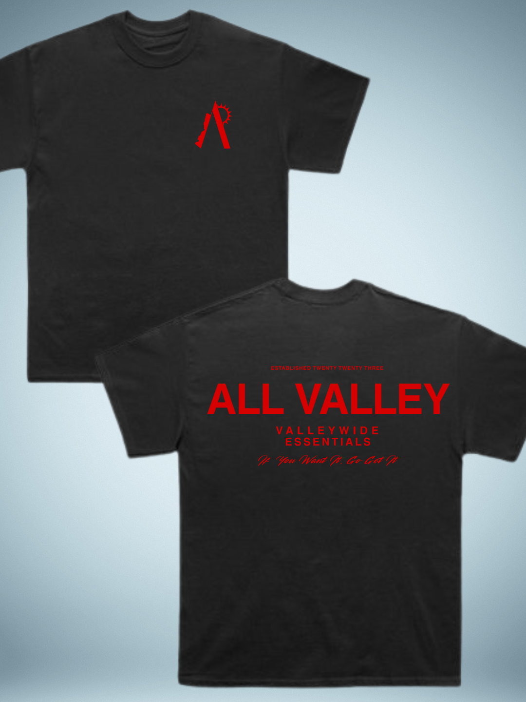 TEES - ESSENTI4LS (BLACK)