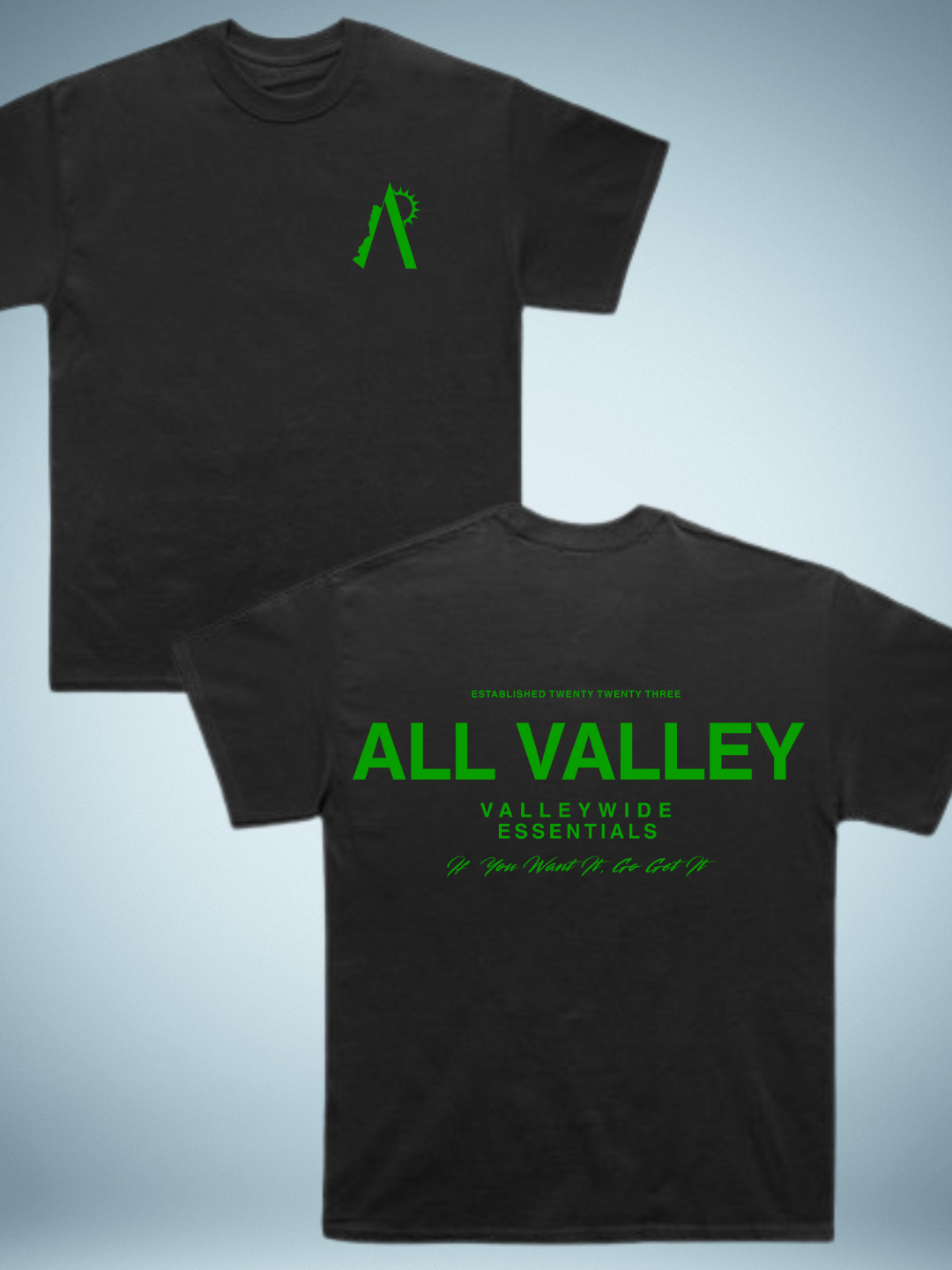 TEES - ESSENTI4LS (BLACK)