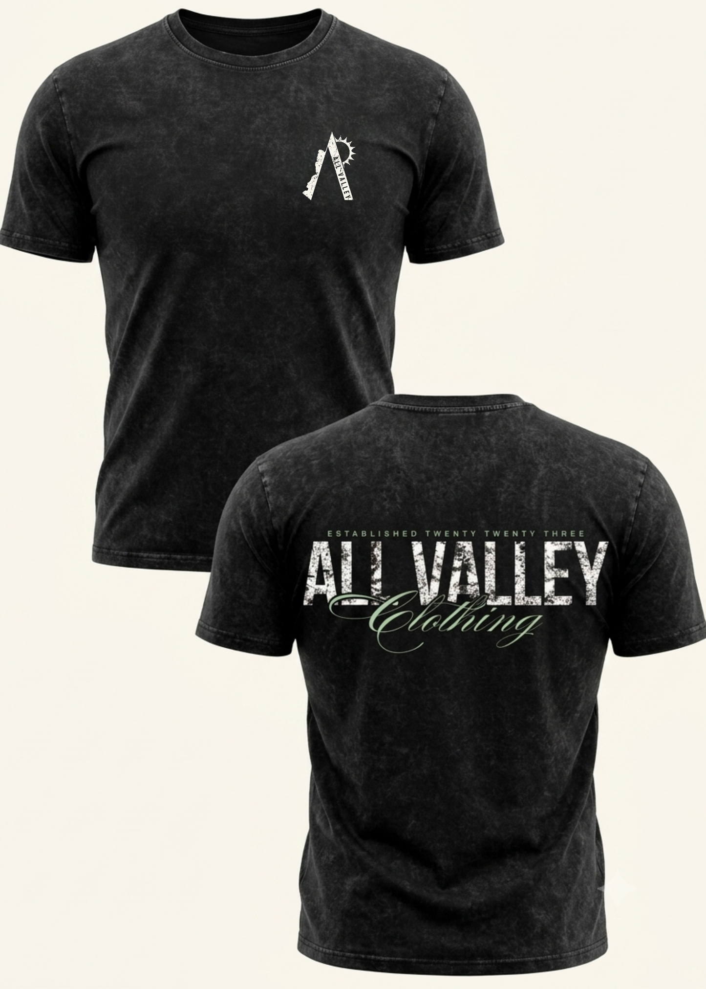 FOUND4TION TEE- MIN3RAL W4SH