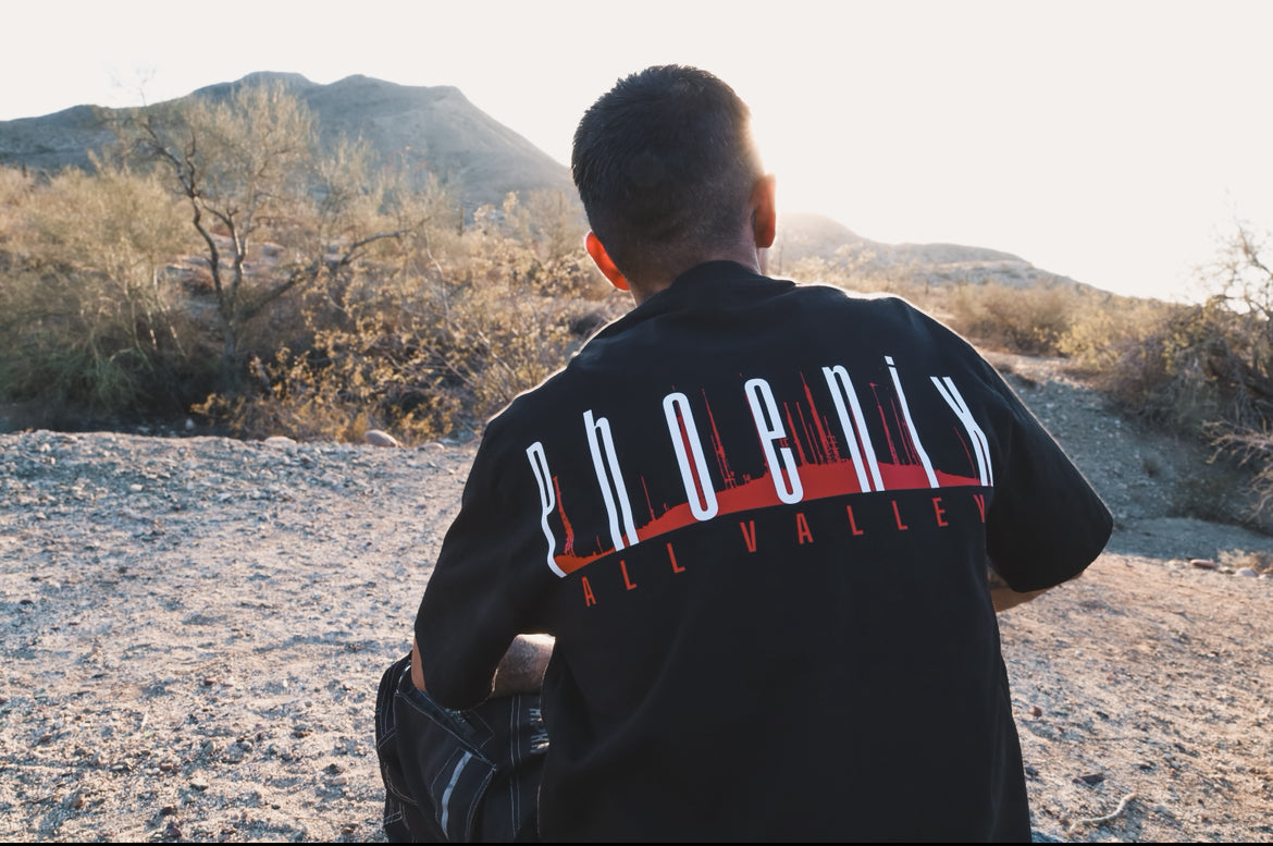 C1TY SER1ES - PHOEN1X Tee – ALL VALLEY CLOTHING
