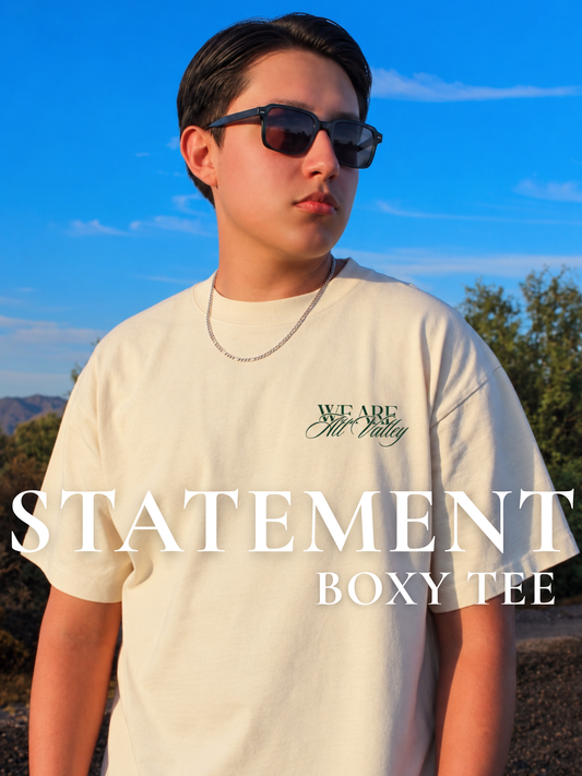 STATEMENT BOXY TEE