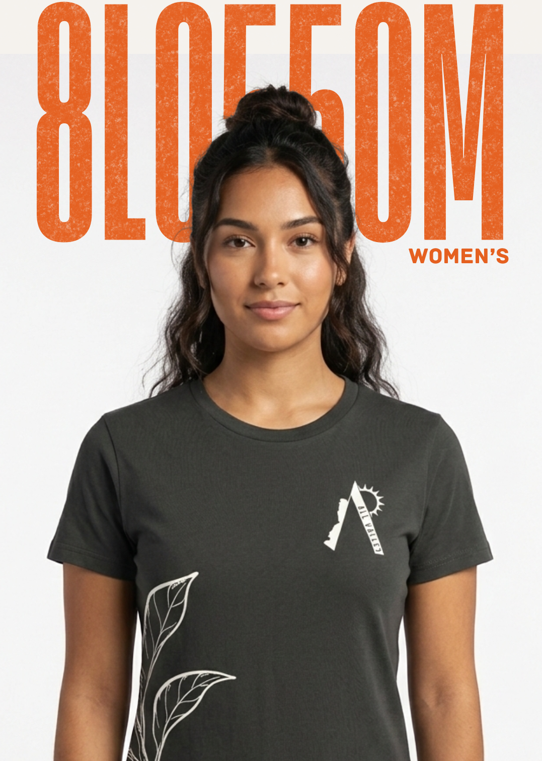 8LO55OM TEE - SMOKE(W)