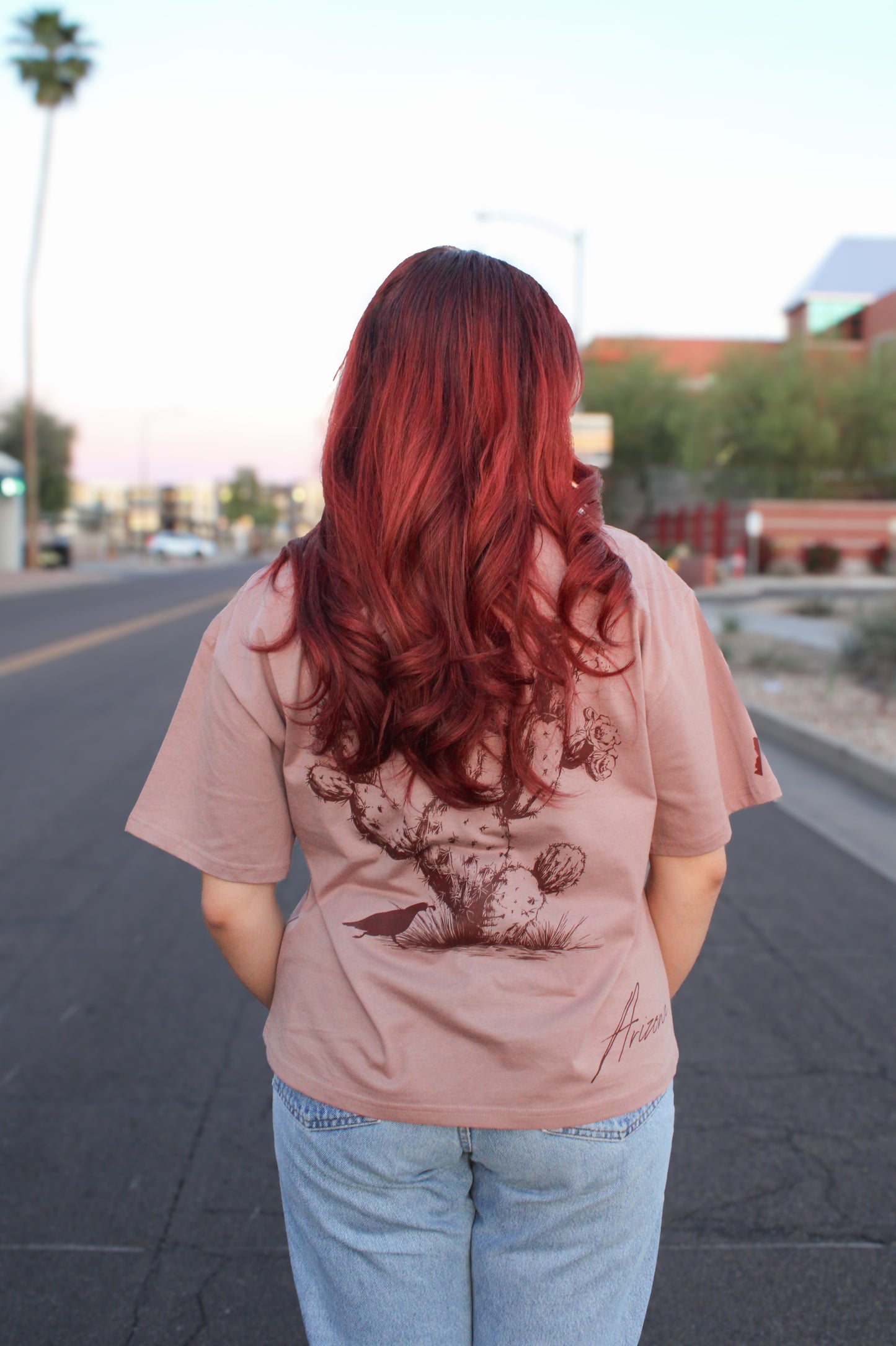 DUSK - HAZY PINK TEE (W)