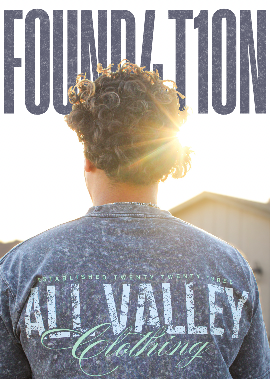 FOUND4TION TEE- STON3 W4SH