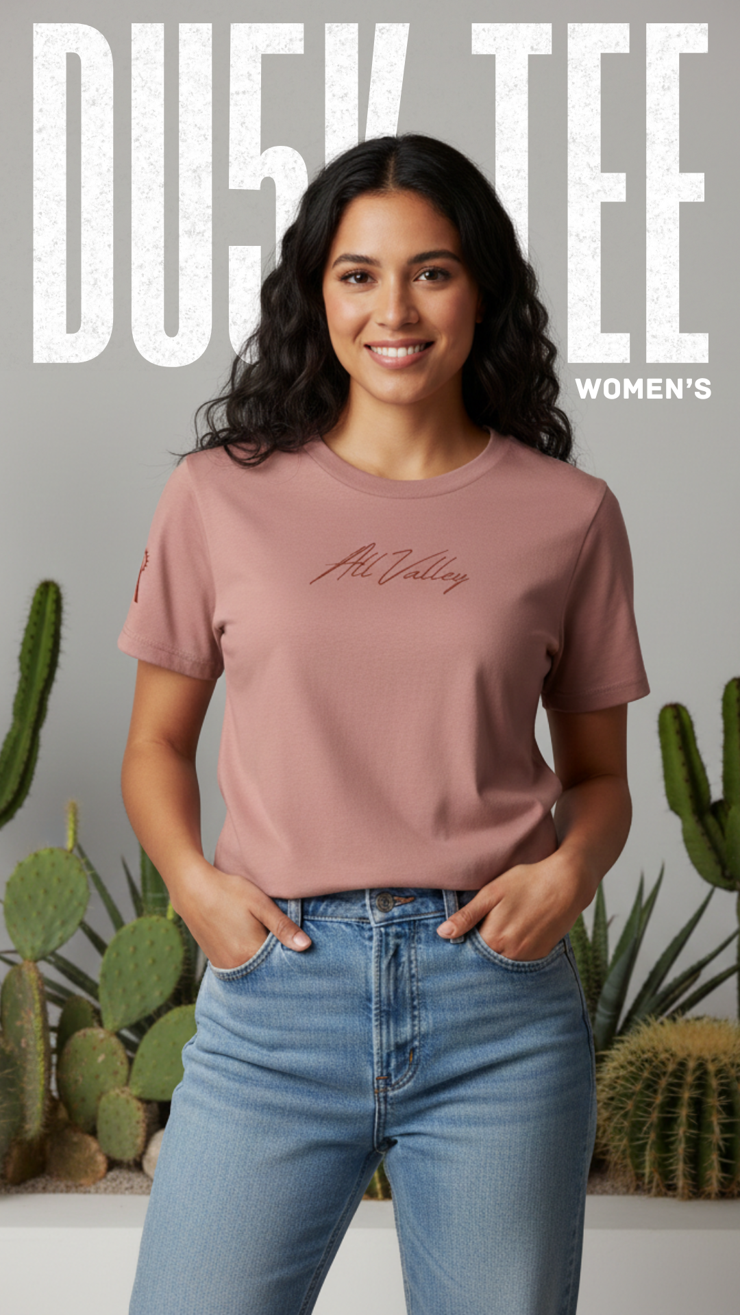 DUSK - HAZY PINK TEE (W)